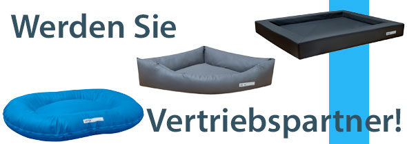 Werden Sie Vertriebspartner für Hundebetten!
